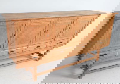 KJAERNULF STYLE DANISH OAK SIDEBOARD C. 1970'S