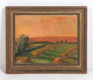EDITH FISCHERSTROM (SWEDISH 1881-1967) O/C