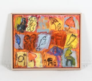 SWEDISH MODERNIST 20TH CENTURY O/C