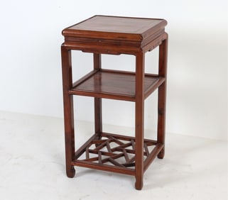 CHINESE WOODEN SIDE TABLE