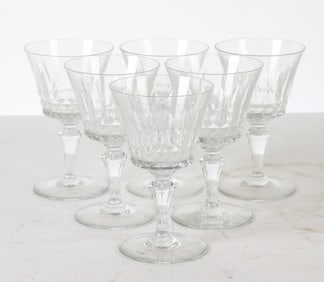 BACCARAT CRYSTAL STEMWARE GROUPING