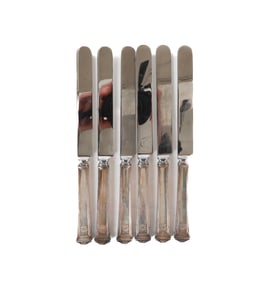 TIFFANY & CO. STERLING SILVER KNIFE GROUPING