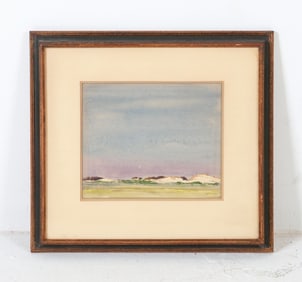 WATERCOLOR SEASCAPE PAINTING