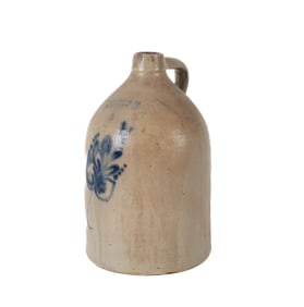 E. NORTON & CO STONEWARE JUG