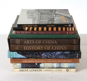 GROUPING OF TRAVEL COFFEE TABLE BOOKS