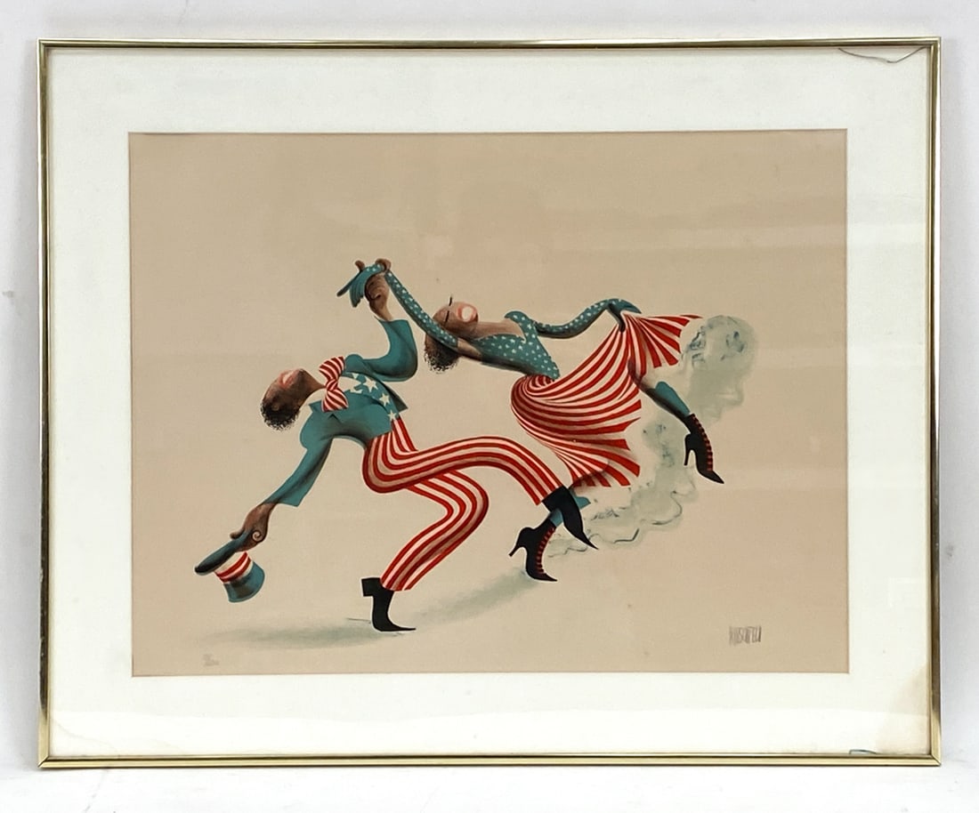 ALBERT HIRSCHFELD (1903-2003) LITHOGRAPH (1 of 7)