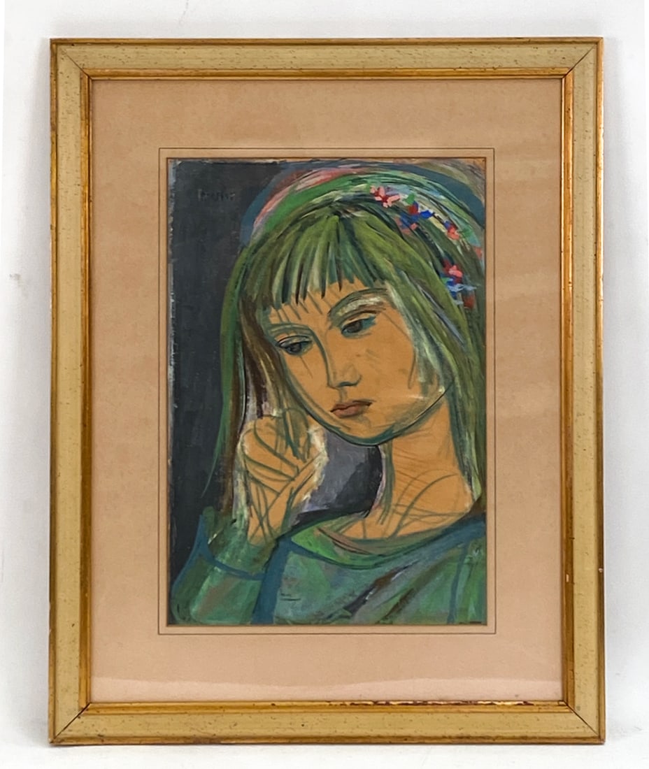 JOSEF PRESSER (1907-1967) PASTEL GOUACHE (1 of 5)