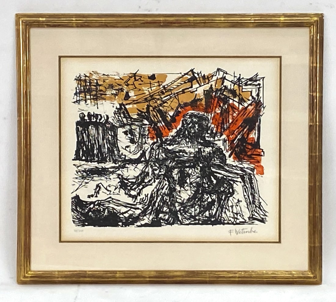 FRITZ WOTRUBA (AUSTRIA, 1907-1975) LITHOGRAPH (1 of 7)