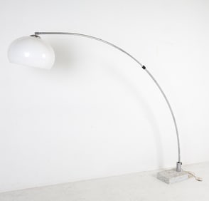 SPACE AGE GUZZINI STYLE STANDING LAMP C. 1960'S