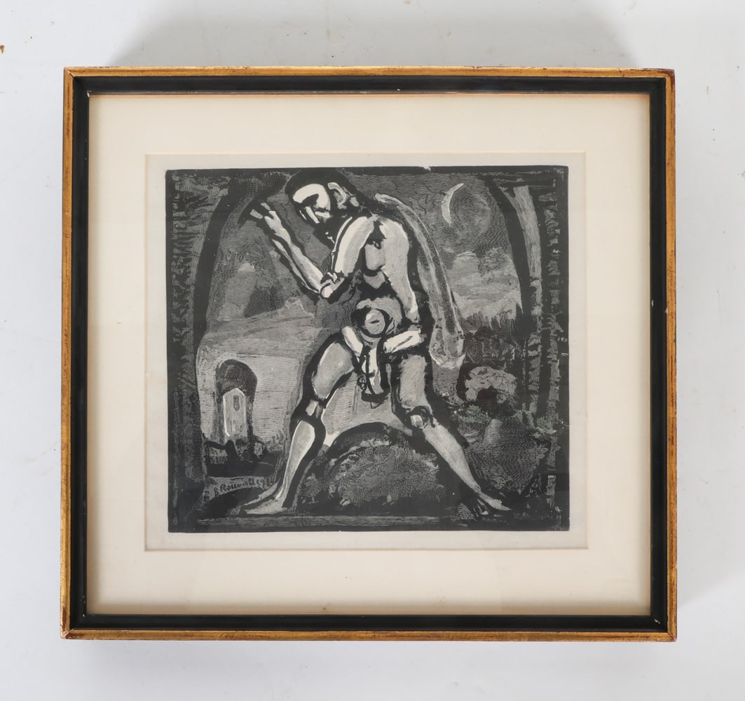 GEORGES ROUAULT (FRENCH 1871-1958) WOODBLOCK PRINT (1 of 5)