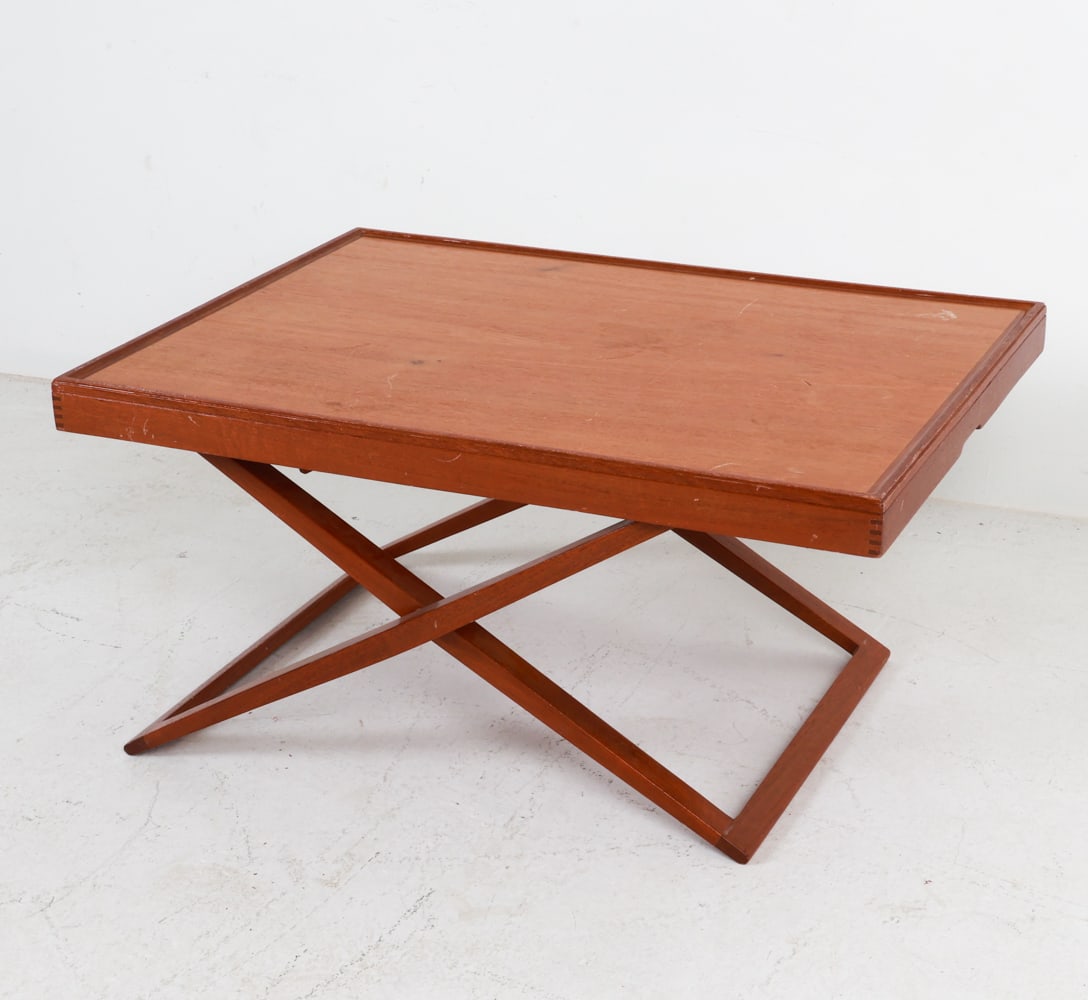 MOGENS KOCH TEAK FOLDING TABLE BY INTERNA C. 1960S (1 of 13)