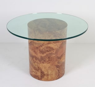 DRUM BASE DINING TABLE