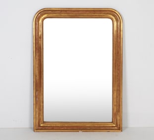 19TH C. GOLD GILT MIRROR