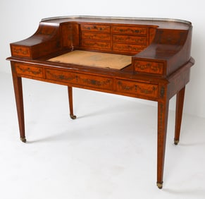 CARLTON HOUSE DESK BY EDWARD & ROBERTS 19TH C.