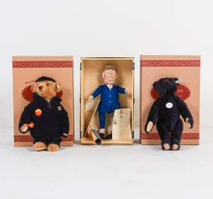 VINTAGE STEIFF FIGURE GROUPING