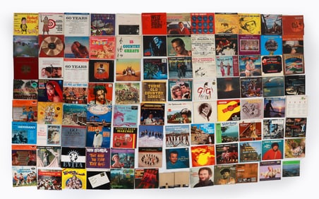 GROUPING OF VINTAGE RECORDS