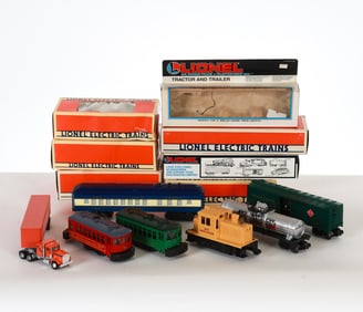 LIONEL TRAIN CAR GROUPING C.1990'S