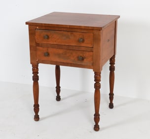 ANTIQUE ENGLISH MAHOGANY SIDE TABLE