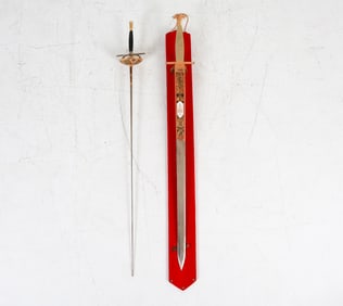 SPANISH TOLEDO REPLICA SWORD & RAPIER