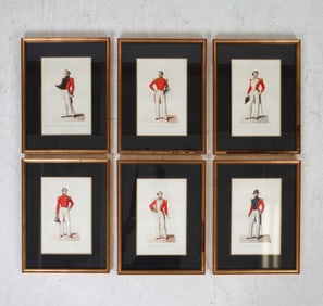 GROUPING OF MILITARY PRINTS