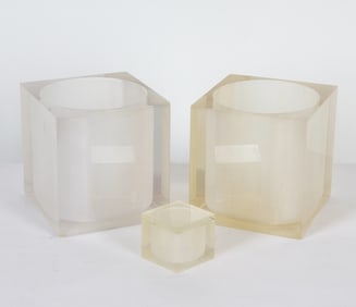 WATERWORKS ACRYLIC VASE GROUPING