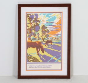 'ALL AMONG THE BARLEY' BOOK SCREEN PRINT POSTER