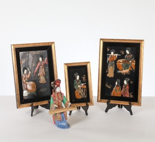 CHINESE DECORATIVE GROUPING