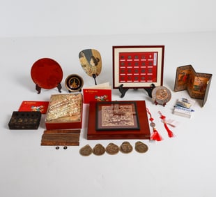 ASIAN DECORATIVE GROUPING