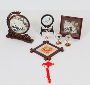 CHINESE EMBROIDERY GROUPING