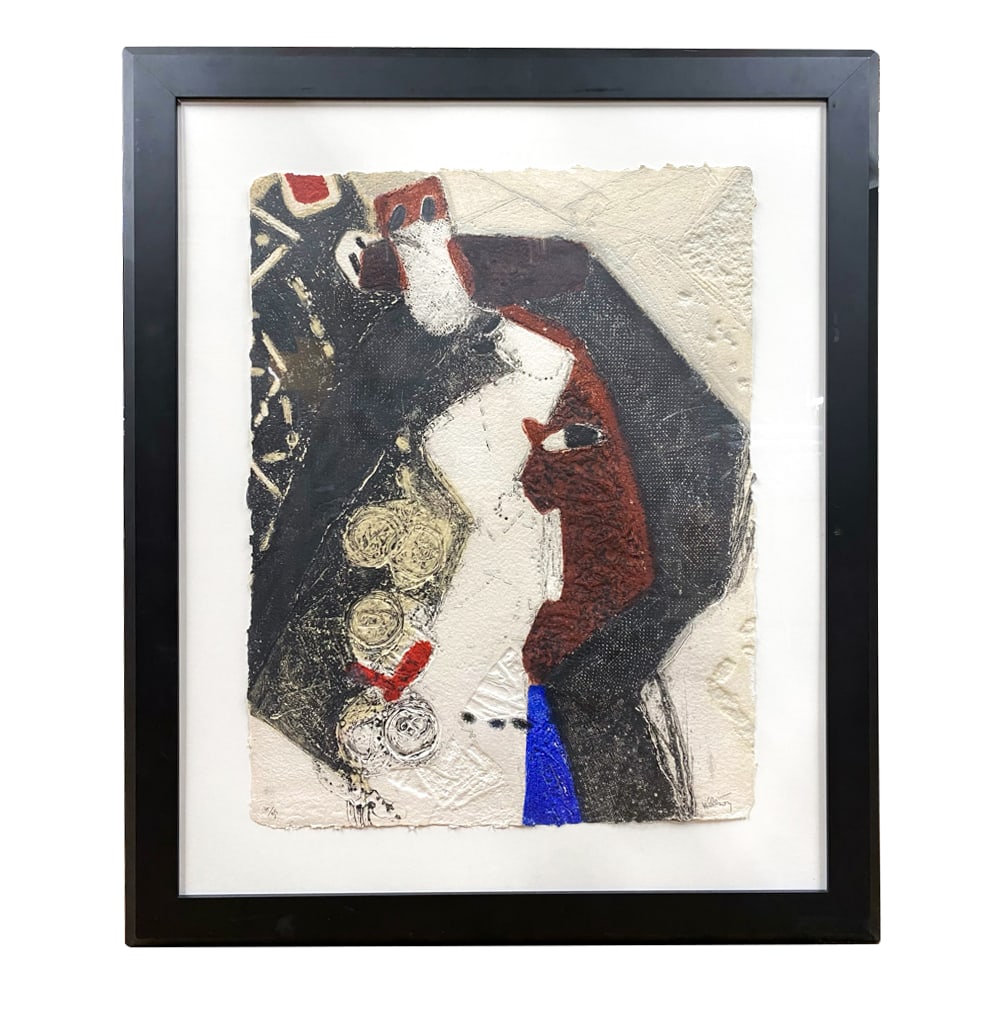 SERGE HELENON (B.1934) 'ARCH DE BRAS' PRINT (1 of 6)