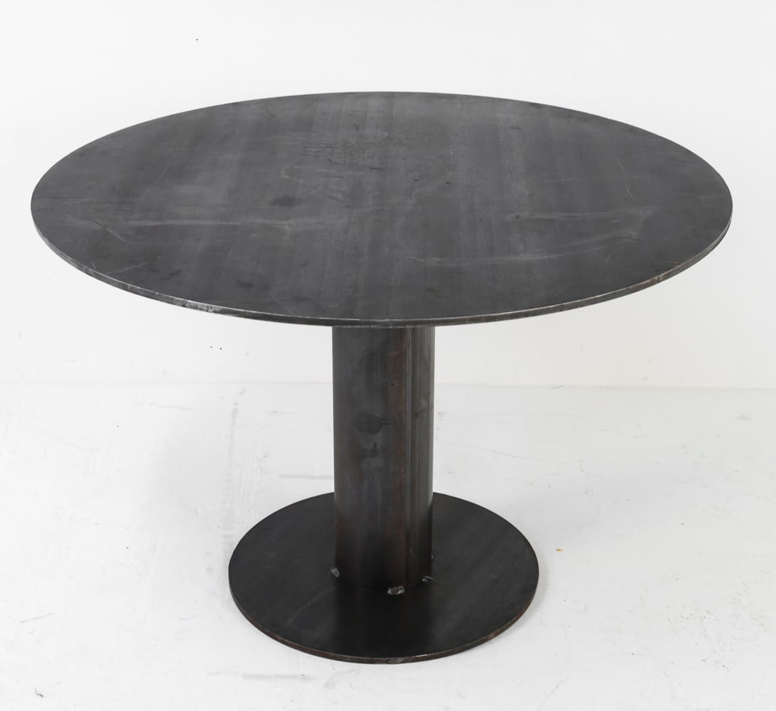 CUSTOM MADE INDUSTRIAL STEEL TABLE (1 of 12)