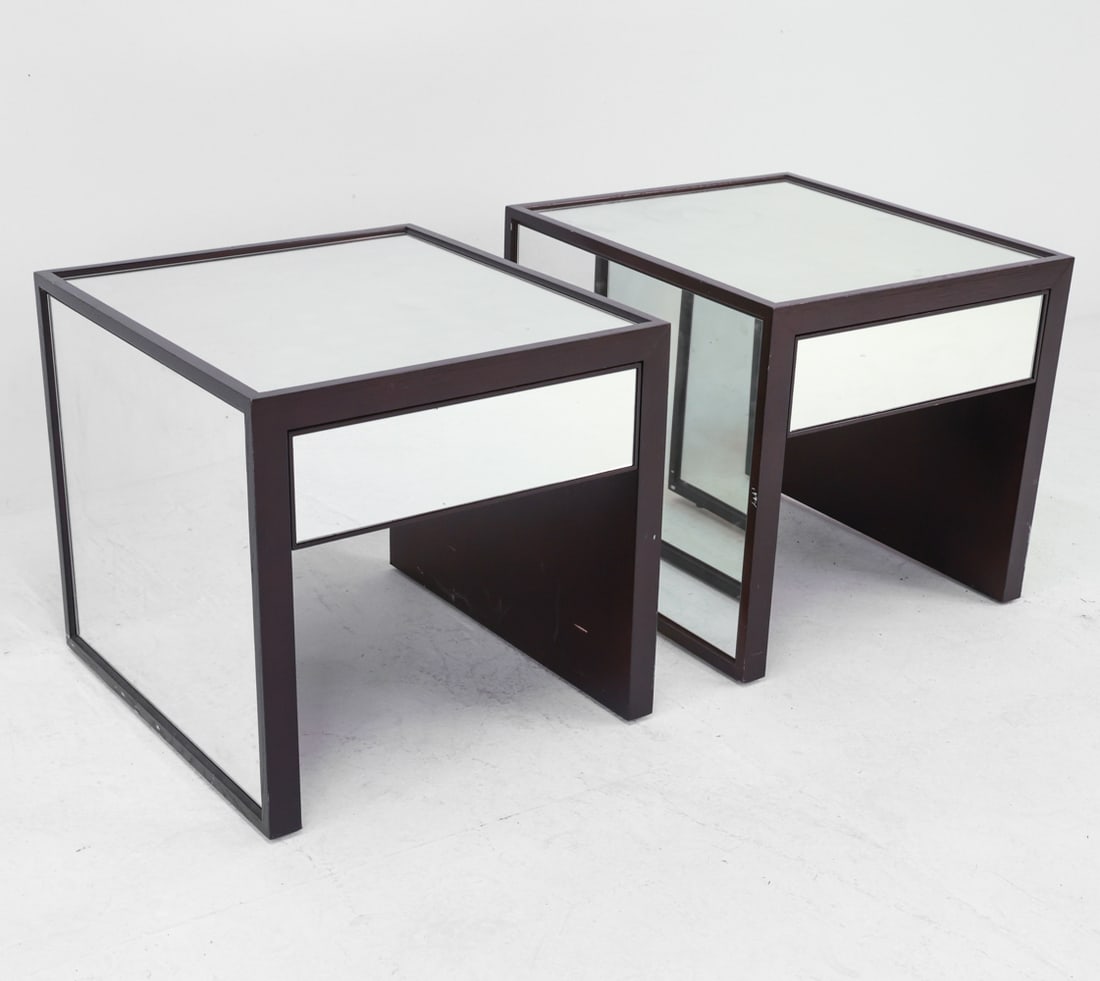 MITCHELL GOLD BOB WILLIAMS 'FAIRBANKS' END TABLES (1 of 16)