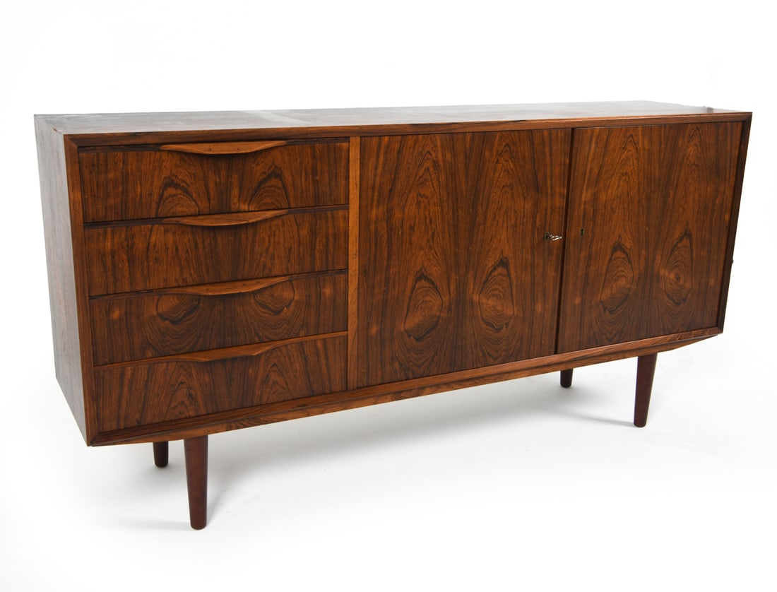 DANISH ROSEWOOD SIDEBOARD C. 1960'S (1 of 18)