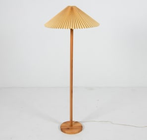 SWEDISH PINE FLOOR LAMP C.1970'S