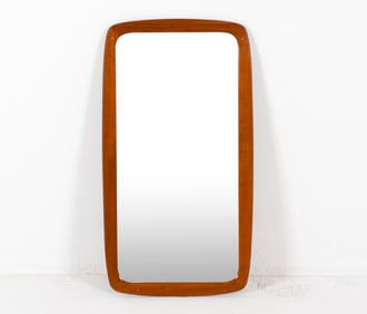 DANISH TEAK MIRROR C. 1960'S