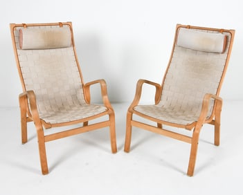 PAIR OF FINN OSTERGAARD 'ALBERT' EASY CHAIRS