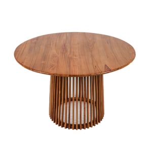 SCANDINAVIAN FRUITWOOD DINING TABLE
