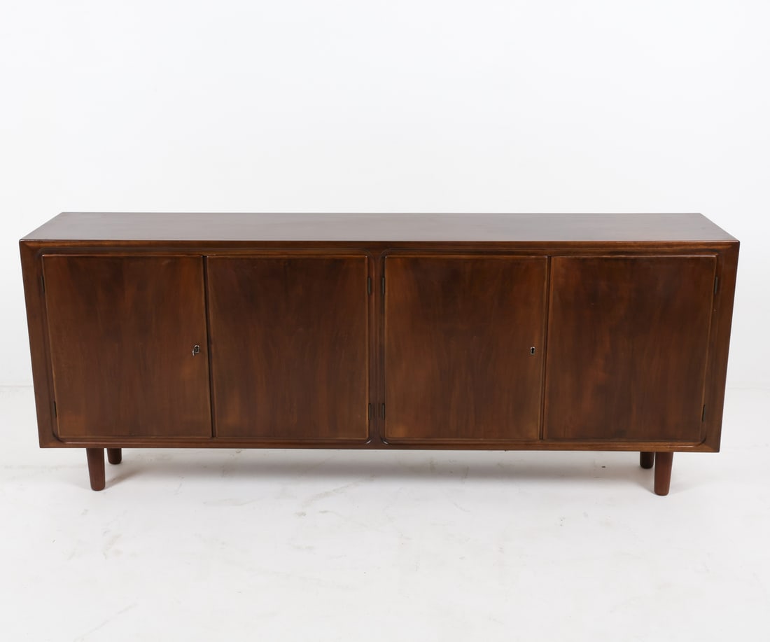 MID-CENTURY DANISH BEECH SIDEBOARD C. 1960'S (1 of 15)