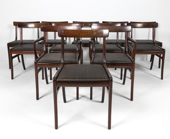 (12) OLE WANSCHER DANISH 'RUNGSTEDLUND' CHAIRS