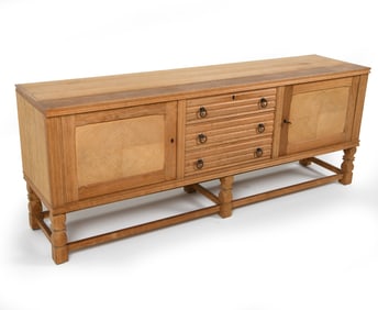 KJAERNULF STYLE DANISH OAK SIDEBOARD C. 1970'S
