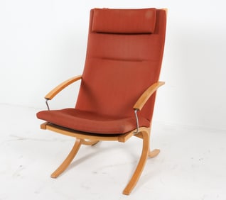 MOGENS HANSEN 213 BEECH EASY CHAIR C. 1970'S
