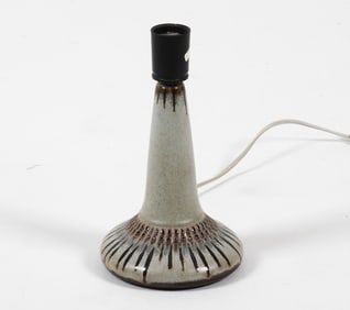 DANISH CERAMIC TABLE LAMP C. 1970'S