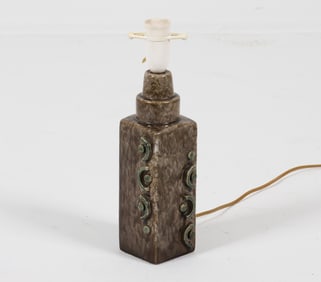 DANISH CERAMIC TABLE LAMP C. 1970'S