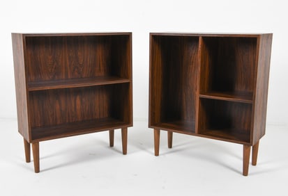 PAIR OF BROUER DANISH ROSEWOOD BOOKCASES