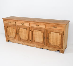 KJAERNULF STYLE DANISH OAK SIDEBOARD C. 1970'S