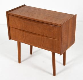 DANISH TEAK PETITE SIDE CHEST C. 1960'S