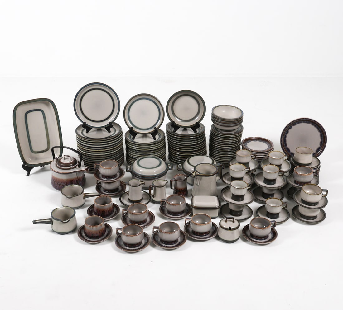 B&G DANISH STONEWARE CERAMIC SERVICE C. 1970'S (1 of 16)