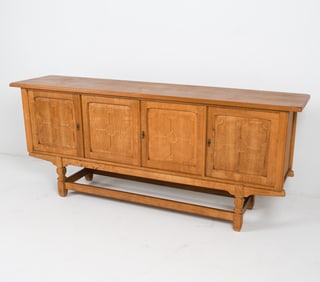HENRY KJAERNULF DANISH OAK SIDEBOARD C. 1970'S