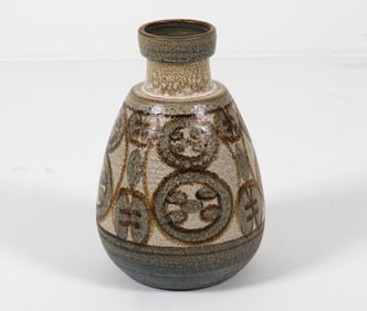 DANISH SOHOLM CERAMIC VASE