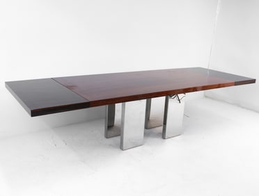 COSTANTINI PIETRO MACASSAR EBONY DINING TABLE